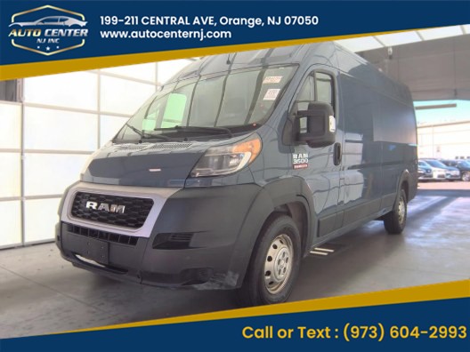 2020 Ram ProMaster Cargo Van 3500 High Roof 159" WB EXT, available for sale in Orange, New Jersey | Auto Center NJ Inc. Orange, New Jersey