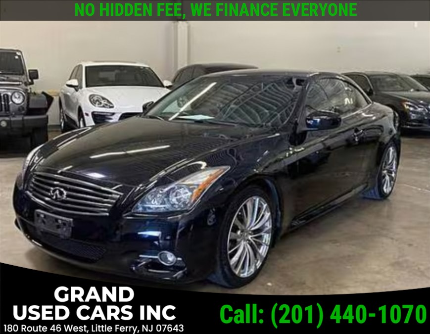 Used 2011 INFINITI G37 Convertible in Little Ferry, New Jersey | Grand Used Cars Inc. Little Ferry, New Jersey