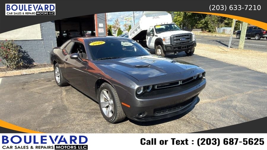 2019 Dodge Challenger SXT Coupe 2D, available for sale in New Haven, Connecticut | Boulevard Motors LLC. New Haven, Connecticut