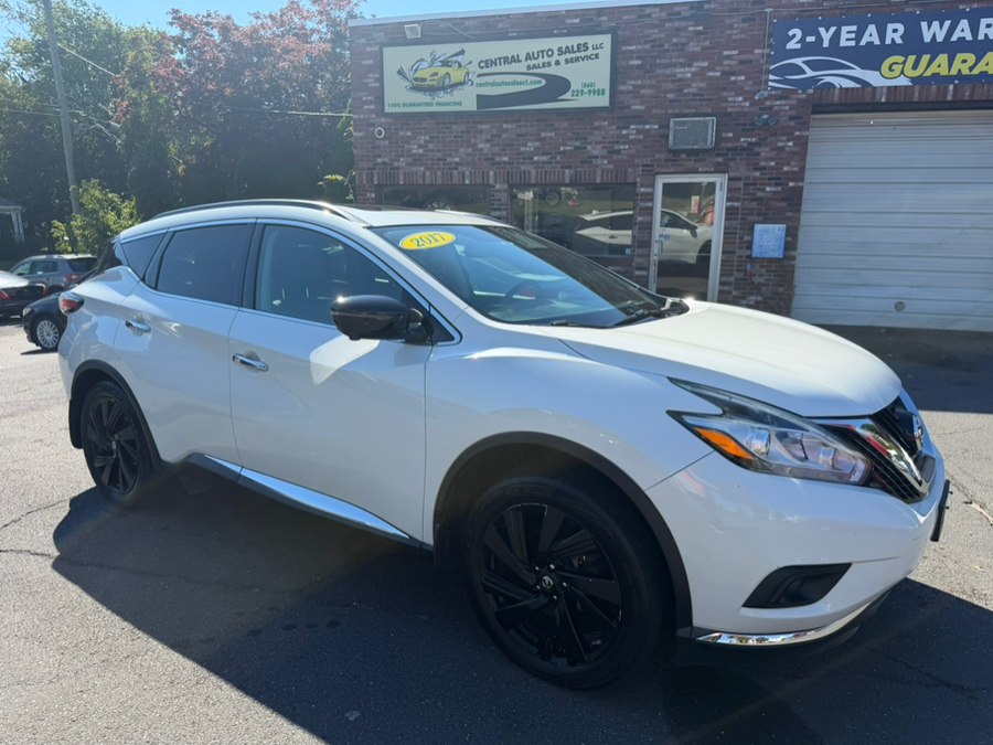 2017 Nissan Murano AWD Platinum, available for sale in New Britain, Connecticut | Central Auto Sales & Service. New Britain, Connecticut