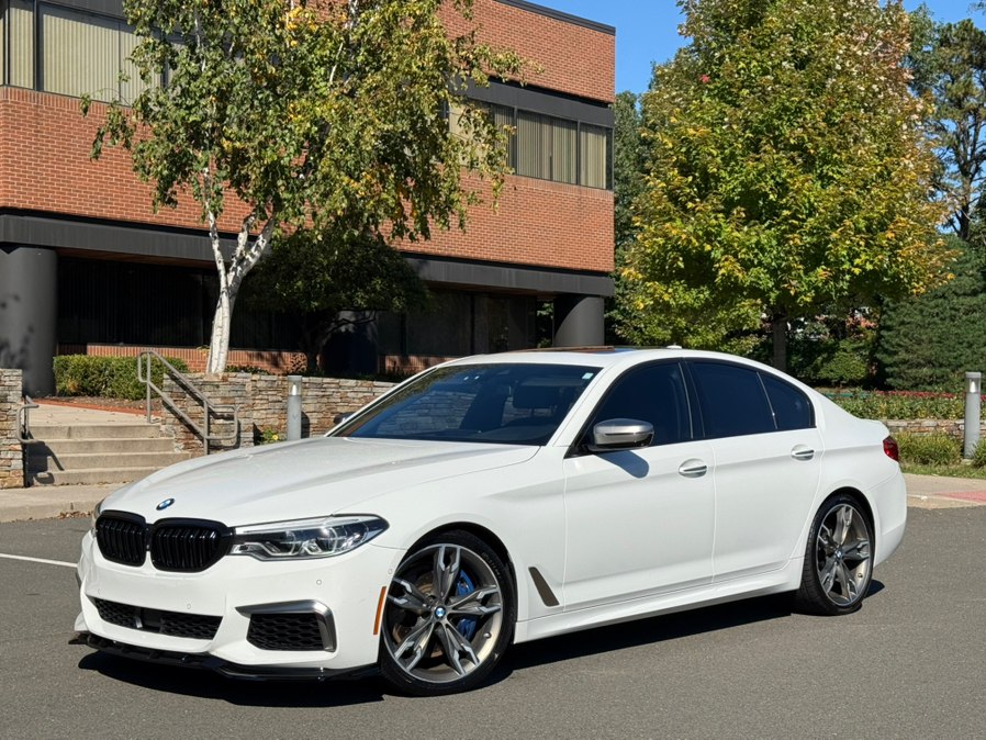 2018 BMW 5 Series M550i xDrive Sedan, available for sale in Bristol, Connecticut | Riverside Auto Center LLC. Bristol, Connecticut