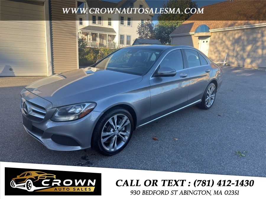 2016 Mercedes-Benz C-Class 4dr Sdn C 300 Sport 4MATIC, available for sale in Abington, Massachusetts | Crown Auto Sales. Abington, Massachusetts