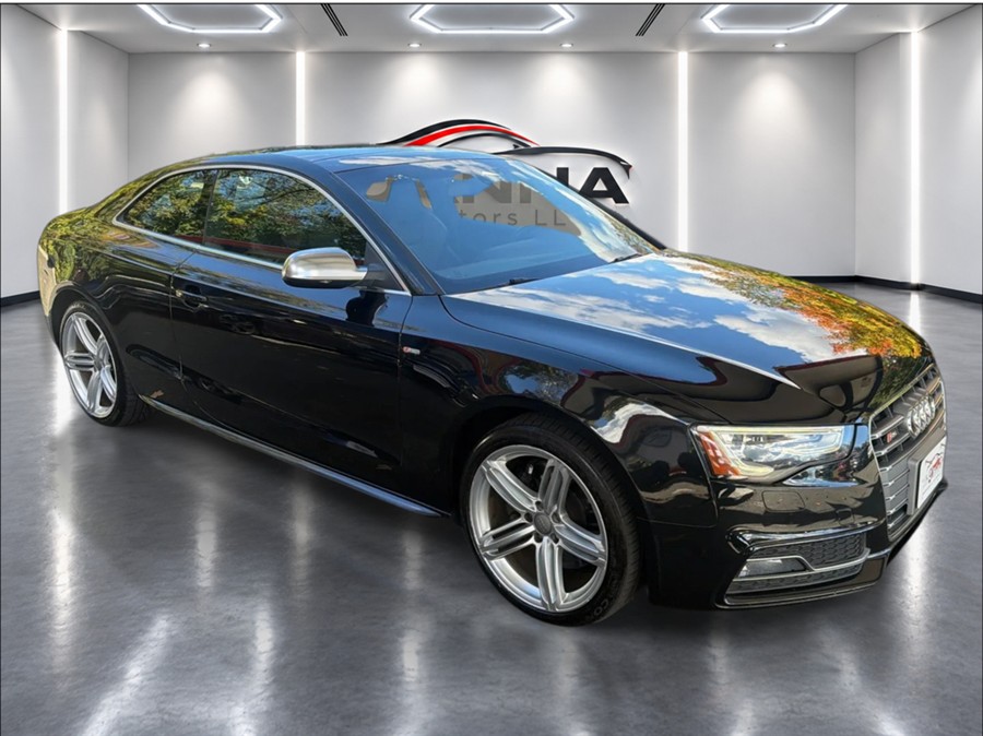 Brilliant Black 2014 Audi S5 Coupe All-Wheel Drive Manual
