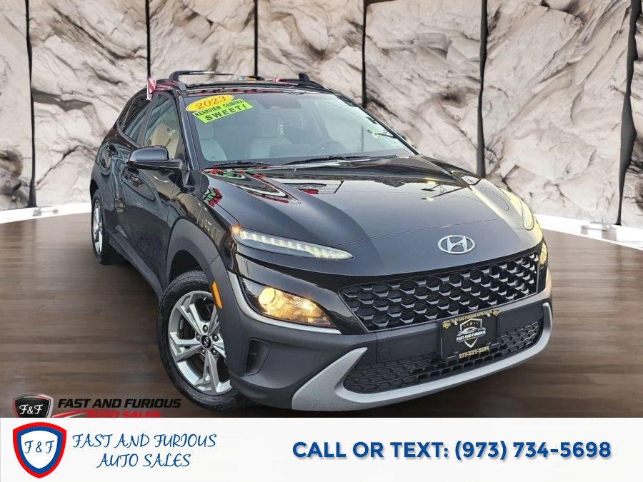 2023 Hyundai Kona SEL Sport Utility 4D, available for sale in Newark, New Jersey | Fast and Furious Auto Sales. Newark, New Jersey