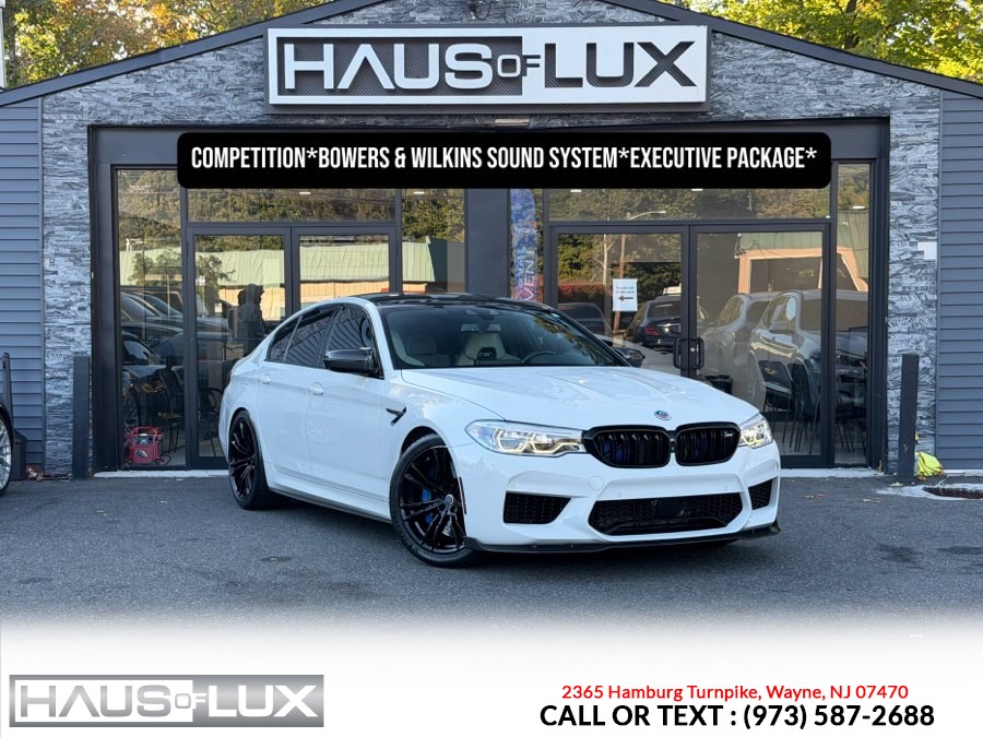 2019 BMW M5 Competition Sedan, available for sale in Wayne, New Jersey | Haus of Lux. Wayne, New Jersey