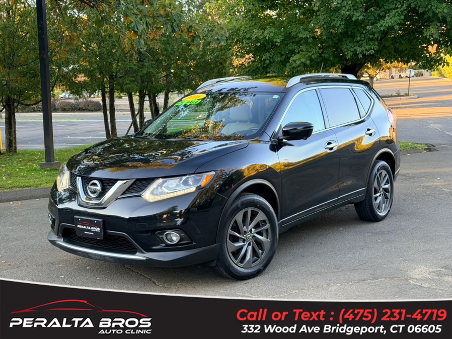 2016 Nissan Rogue AWD 4dr SL, available for sale in Bridgeport, Connecticut | Peralta Bros Auto Clinic. Bridgeport, Connecticut