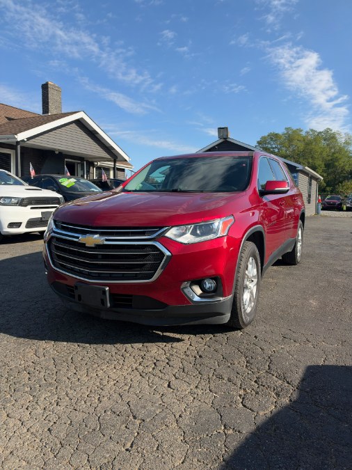 Red 2018 Chevrolet Traverse SUV / Crossover Four-Wheel Drive Automatic