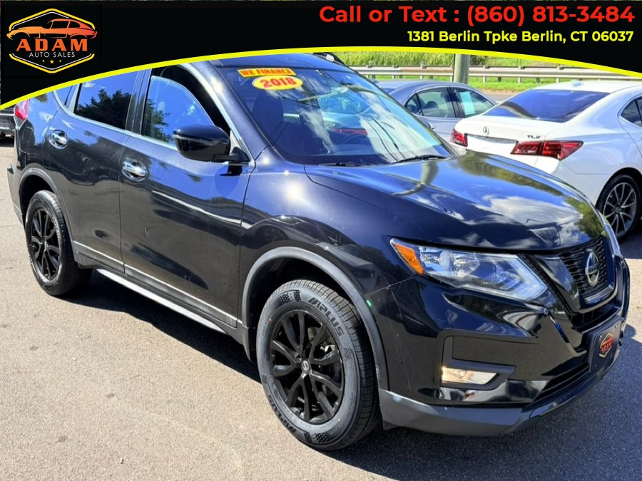 2018 Nissan Rogue AWD SV, available for sale in Berlin, Connecticut | Adam Auto Sales. Berlin, Connecticut