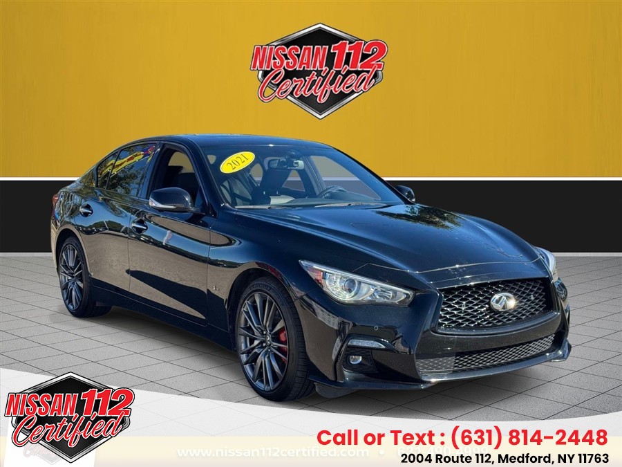 Used 2021 Infiniti Q50 in Medford, New York | Nissan 112 Certified. Medford, New York