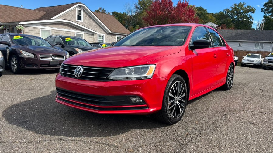 2016 Volkswagen Jetta Sedan 4dr Auto 1.8T Sport PZEV, available for sale in West haven, Connecticut | 21motor. West haven, Connecticut