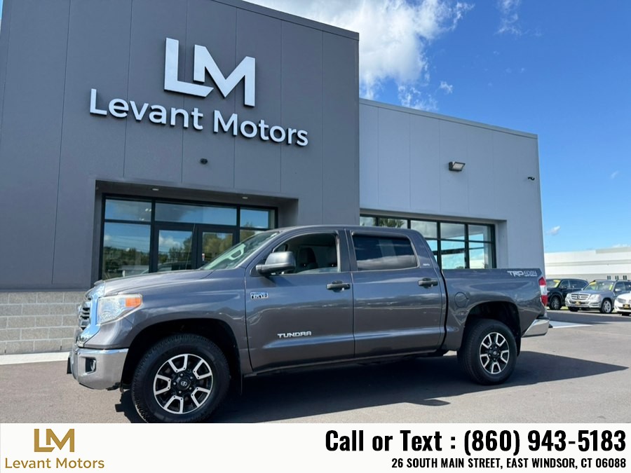 2017 Toyota Tundra 4WD SR5 CrewMax 5.5'' Bed 5.7L (Natl), available for sale in EAST WINDSOR, Connecticut | Levant Motors LLC. EAST WINDSOR, Connecticut