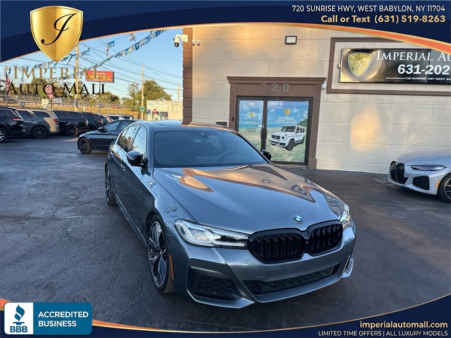 Used 2021 BMW M550i in West Babylon, New York | Imperial Auto Mall. West Babylon, New York