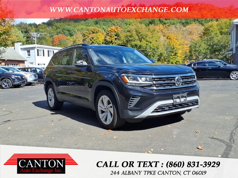 2021 Volkswagen Atlas V6 SE 4Motion, available for sale in Canton, Connecticut | Canton Auto Exchange. Canton, Connecticut