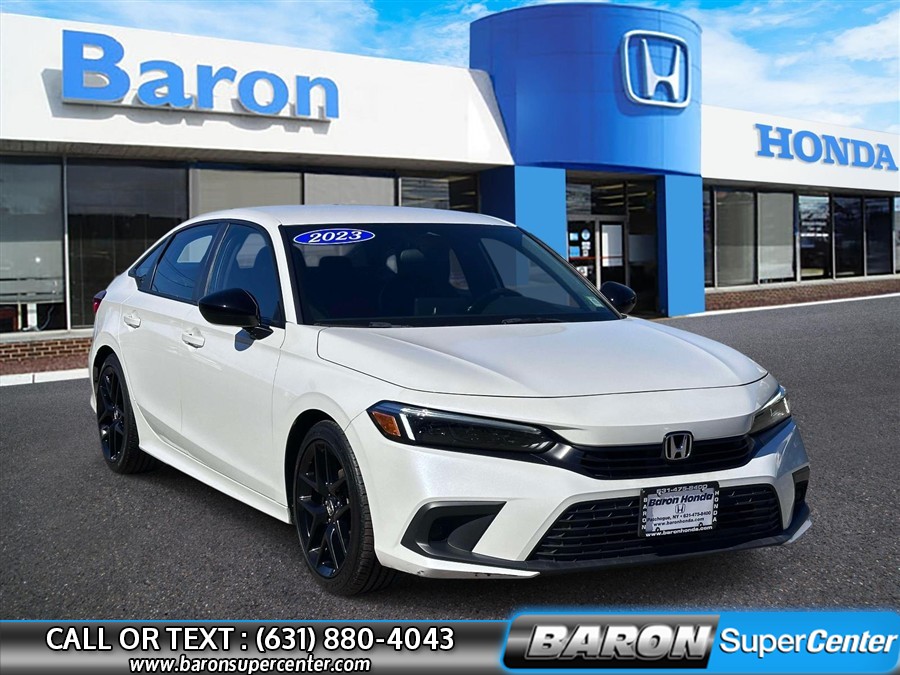 Used 2023 Honda Civic Sedan in Patchogue, New York | Baron Supercenter. Patchogue, New York