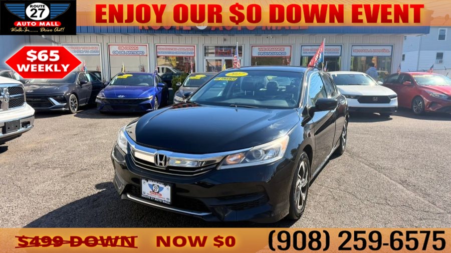 Used 2017 Honda Accord in Linden, New Jersey | Route 27 Auto Mall. Linden, New Jersey