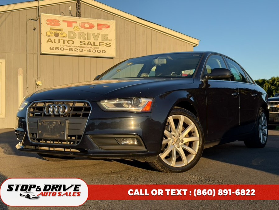Used 2013 Audi A4 in East Windsor, Connecticut | Stop & Drive Auto Sales. East Windsor, Connecticut