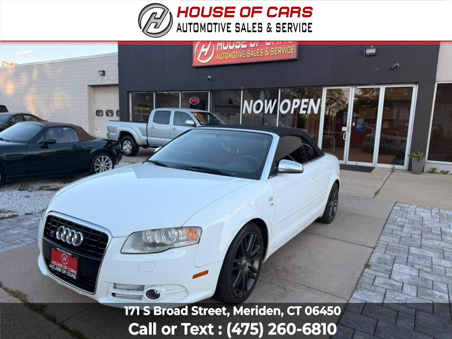 2007 Audi S4 2007 2dr Cabriolet Auto, available for sale in Meriden, Connecticut | House of Cars CT. Meriden, Connecticut