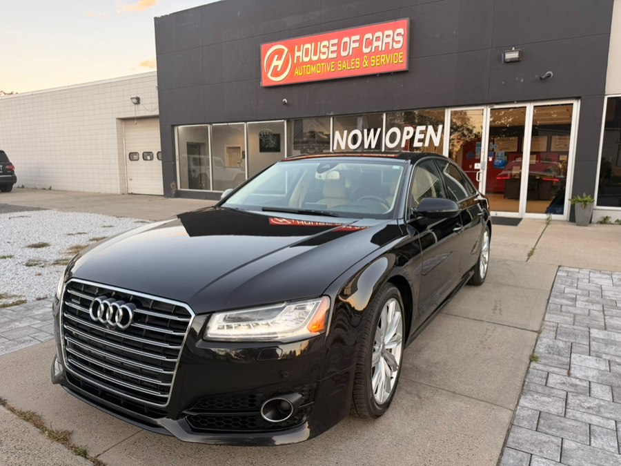 Black 2017 Audi A8 Sedan All-Wheel Drive Automatic