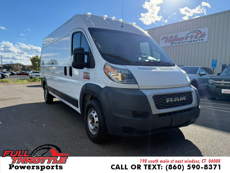 Used 2020 Ram ProMaster Cargo Van in East Windsor, Connecticut | Full Throttle Power Sports LLC. East Windsor, Connecticut