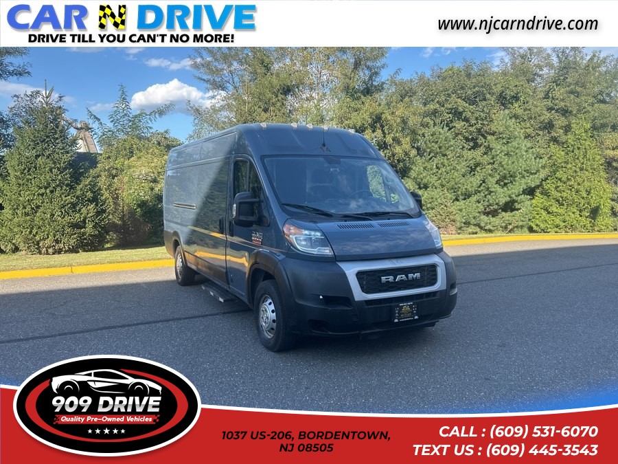 2020 Ram Promaster 3500 Cargo Van High Roof 159 WB EXT, available for sale in BORDENTOWN, New Jersey | 909 Drive. BORDENTOWN, New Jersey