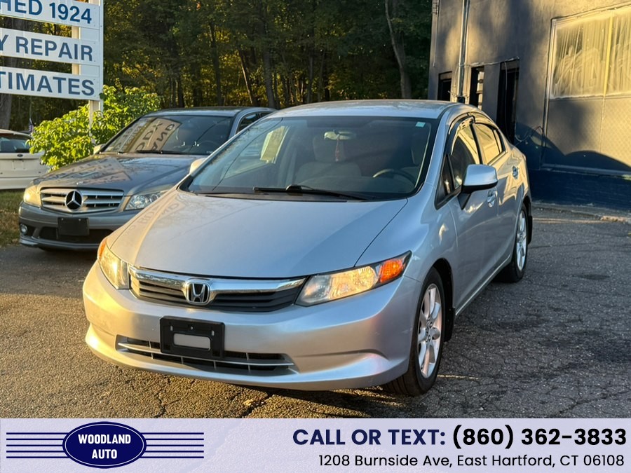 Used 2012 Honda Civic Sdn in East Hartford, Connecticut | Woodland Auto Body. East Hartford, Connecticut