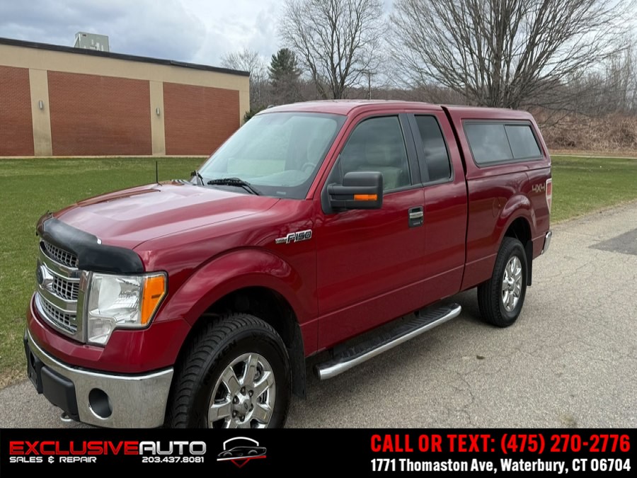 2014 Ford F-150 4WD SuperCab 145" XLT, available for sale in Waterbury, Connecticut | Exclusive Auto. Waterbury, Connecticut