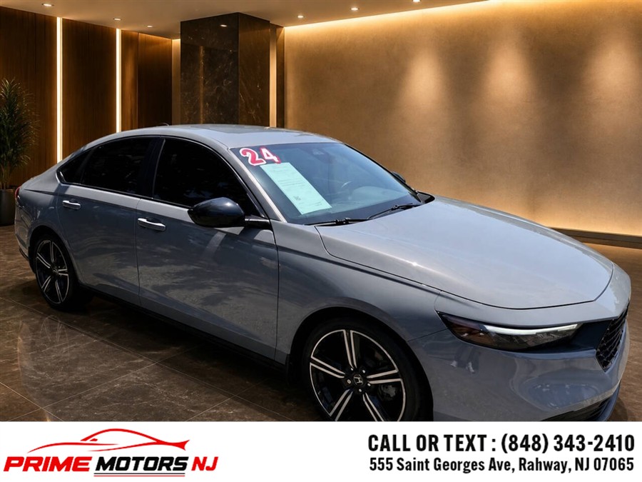 2024 Honda Accord Hybrid Sport 4dr Sedan, available for sale in RAHWAY, New Jersey | Prime Motors NJ. RAHWAY, New Jersey