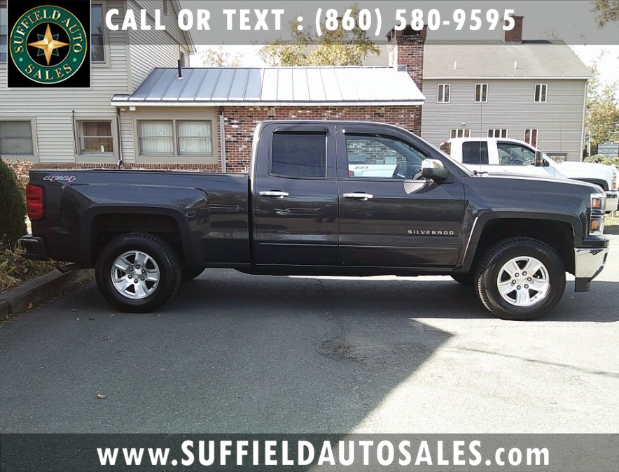 2015 Chevrolet Silverado 1500 4WD Double Cab 143.5" LT w/1LT, available for sale in Suffield, Connecticut | Suffield Auto LLC. Suffield, Connecticut