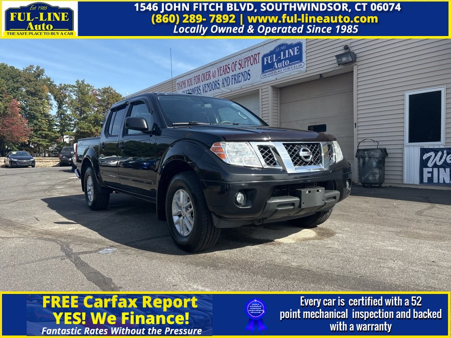 2016 Nissan Frontier 4WD Crew Cab SWB Auto SV, available for sale in South Windsor , Connecticut | Ful-line Auto LLC. South Windsor , Connecticut