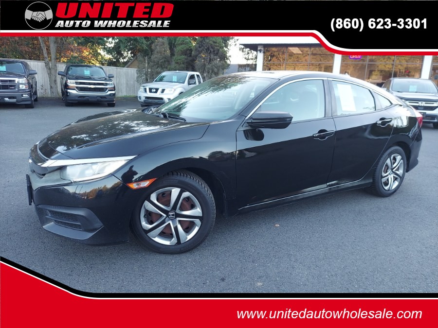 Used 2016 Honda Civic Sedan in East Windsor, Connecticut | United Auto Sales of E Windsor, Inc. East Windsor, Connecticut