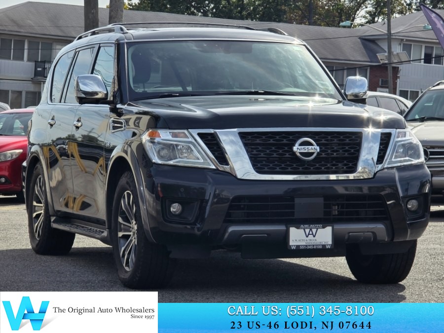 2020 Nissan Armada 4x4 SL, available for sale in Lodi, New Jersey | AW Auto & Truck Wholesalers, Inc. Lodi, New Jersey