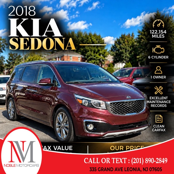 2018 Kia Sedona SX Limited