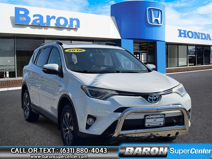 Used 2016 Toyota Rav4 Hybrid in Patchogue, New York | Baron Supercenter. Patchogue, New York