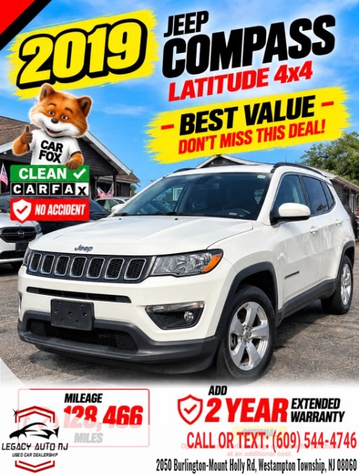 Used 2019 Jeep Compass in Westampton Township, New Jersey | Legacy Auto NJ. Westampton Township, New Jersey