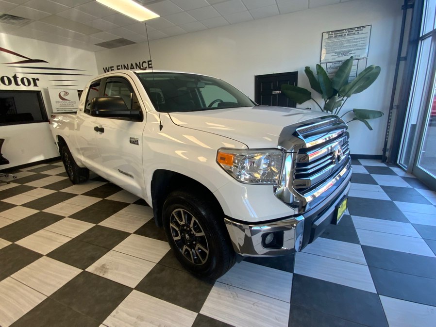 2016 Toyota Tundra 4WD Truck Double Cab 5.7L V8 6-Spd AT SR5 (Natl), available for sale in Hartford, Connecticut | Franklin Motors Auto Sales LLC. Hartford, Connecticut