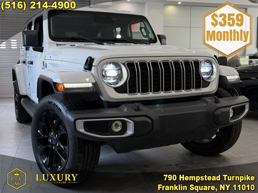 Used 2025 Jeep Wrangler 4xe in Franklin Square, New York | Luxury Motor Club. Franklin Square, New York