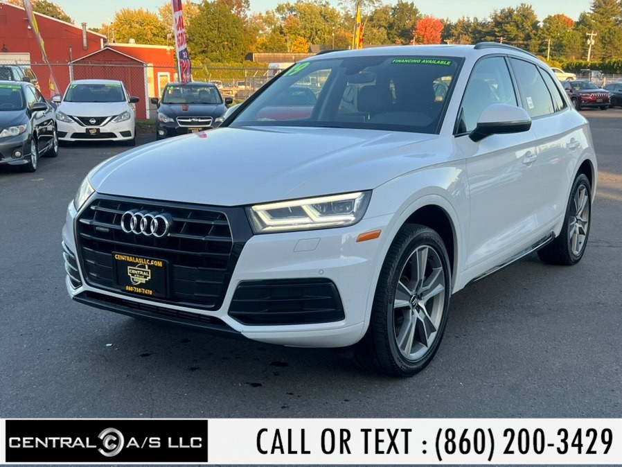 2019 Audi Q5 Premium Plus 45 TFSI quattro, available for sale in East Windsor, Connecticut | Central A/S LLC. East Windsor, Connecticut