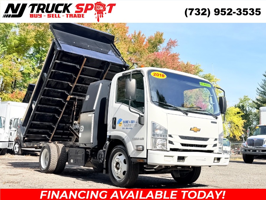 Used 2018 Isuzu Chevy 4500XD DUMP TRUCK + LOW MILES + NO CDL in South Amboy, New Jersey | NJ Truck Spot. South Amboy, New Jersey