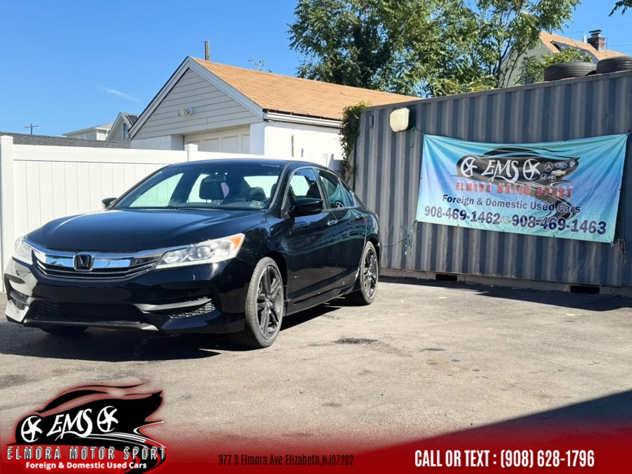 2016 Honda Accord Sedan 4dr I4 CVT Sport, available for sale in Elizabeth, New Jersey | Elmora Motor Sports. Elizabeth, New Jersey