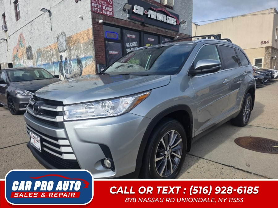 2019 Toyota Highlander XLE V6 AWD (Natl), available for sale in Uniondale, New York | Car Pro Auto. Uniondale, New York