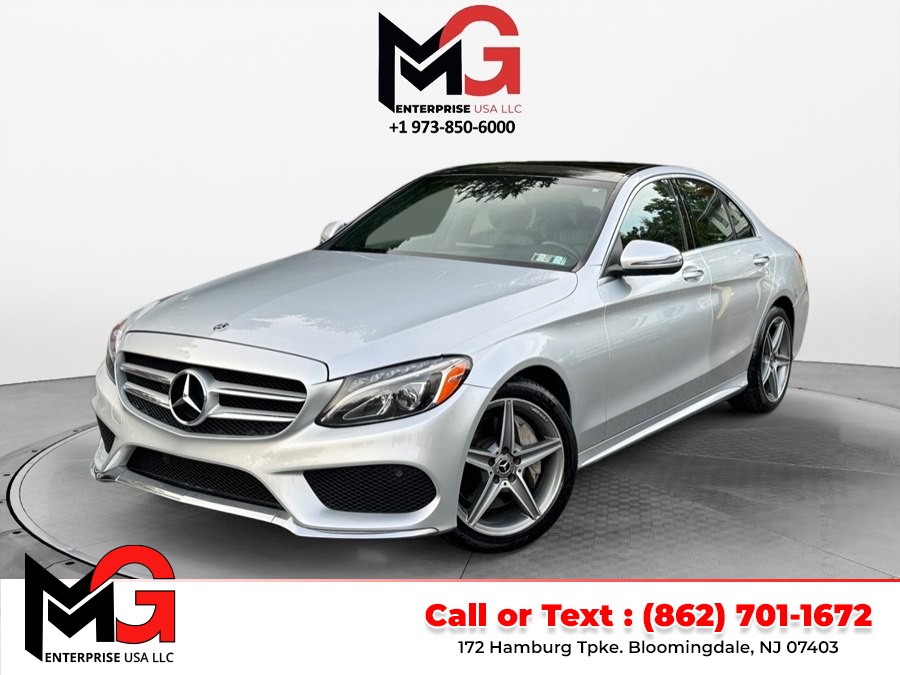 2018 Mercedes-Benz C-Class C 300 4MATIC Sedan, available for sale in Bloomingdale, New Jersey | MG Enterprise USA. Bloomingdale, New Jersey