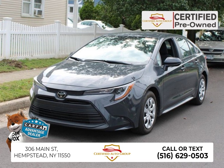 2025 Toyota Corolla Hybrid LE, available for sale in Hempstead, New York | Certified Auto Group. Hempstead, New York