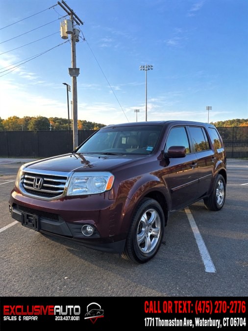 2012 Honda Pilot 4WD 4dr EX-L, available for sale in Waterbury, Connecticut | Exclusive Auto. Waterbury, Connecticut