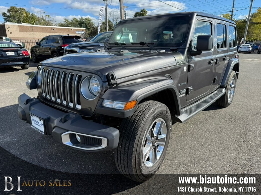 2018 Jeep Wrangler Unlimited Sahara 4x4, available for sale in Bohemia, New York | B I Auto Sales. Bohemia, New York