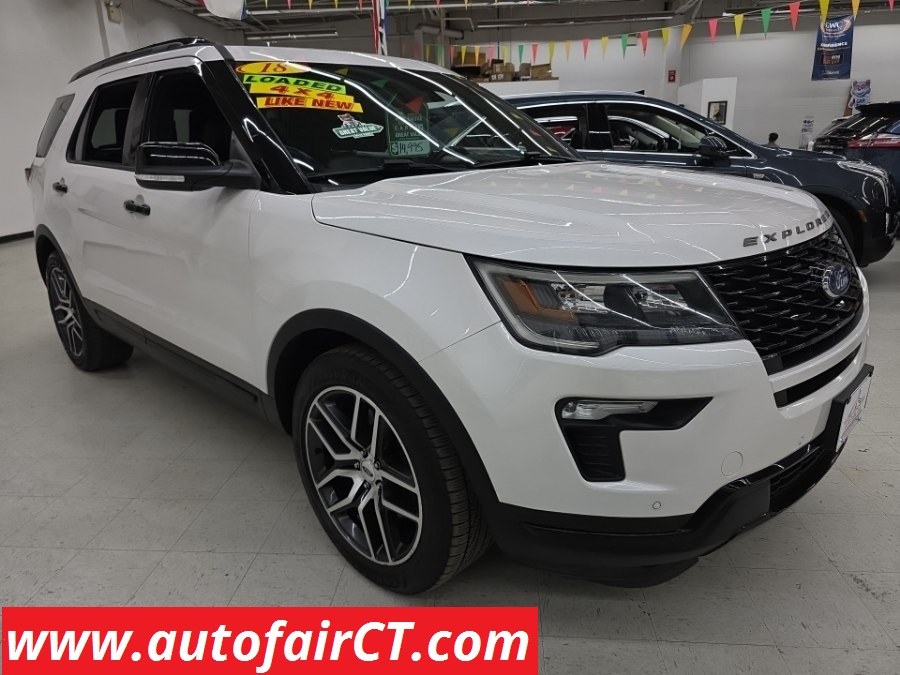 Used Ford Explorer Sport 4WD 2018 | Auto Fair Inc.. West Haven, Connecticut