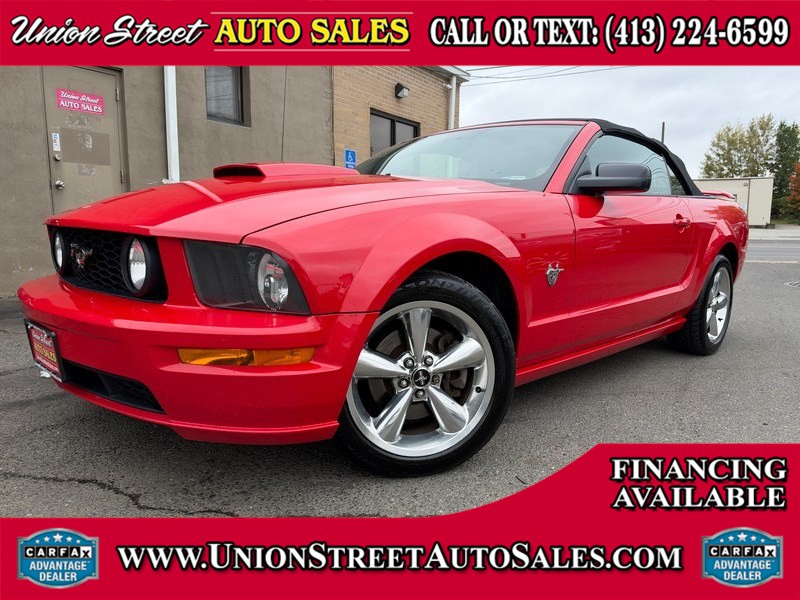 2009 Ford Mustang 2dr Conv GT Premium, available for sale in West Springfield, Massachusetts | Union Street Auto Sales. West Springfield, Massachusetts