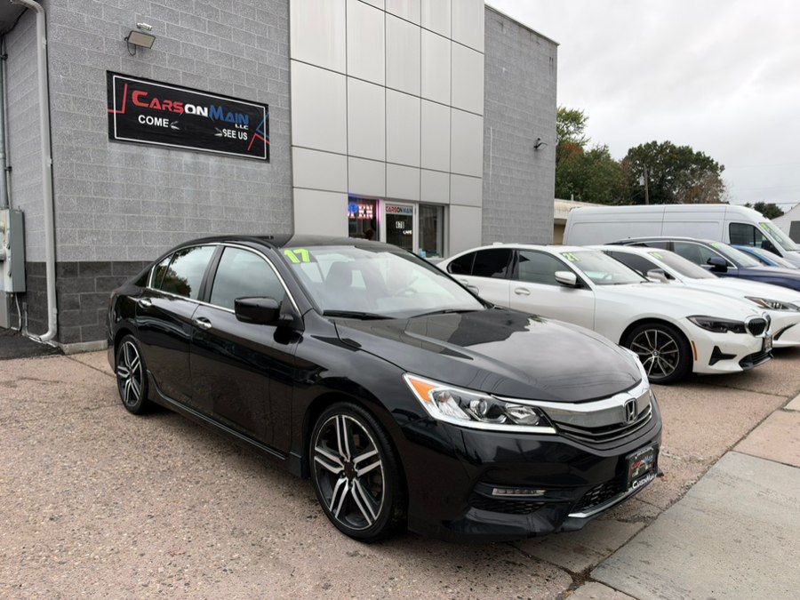 2017 Honda Accord Sedan Sport CVT, available for sale in Manchester, Connecticut | Carsonmain LLC. Manchester, Connecticut