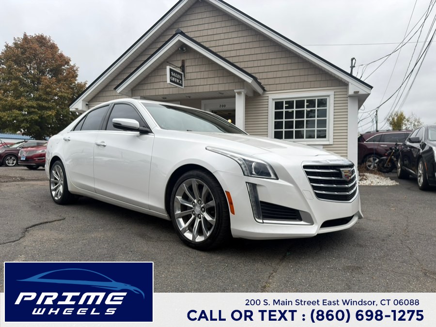 2017 Cadillac CTS Sedan 4dr Sdn 2.0L Turbo Luxury AWD, available for sale in East Windsor, Connecticut | Prime Wheels. East Windsor, Connecticut