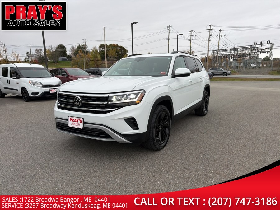 2023 Volkswagen Atlas 2.0T SE w/Technology FWD, available for sale in Bangor , Maine | Pray's Auto Sales . Bangor , Maine