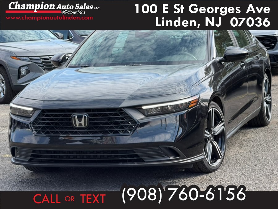 Used 2024 Honda Accord Hybrid in Linden, New Jersey | Champion Auto Sales. Linden, New Jersey